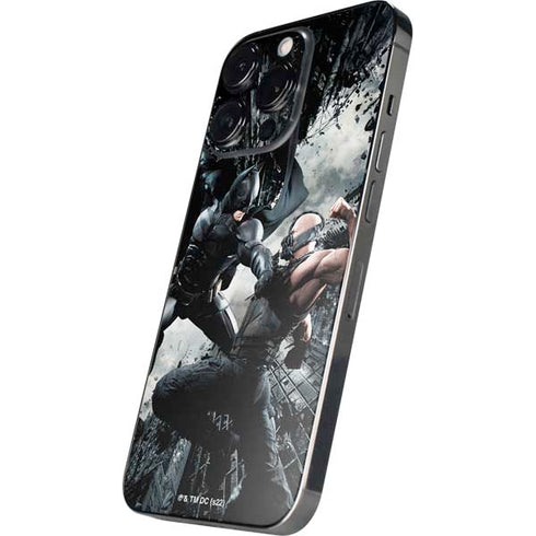 The Dark Knight Rises Batman and Bane Fighting iPhone 16 Pro Skin